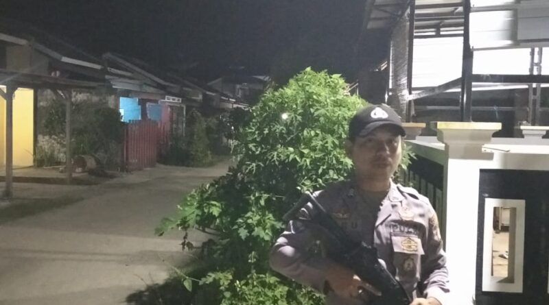 Polsek Malingping Polres Lebak Laksanakan Patroli Dialogis Sasar Pemukiman Penduduk
